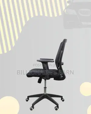 Black Origin Mesh Chair | Smooth Rolling Comfort for Busy Workdays |