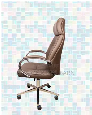 Brown Executive Chair | Posture-Friendly Build for Daily Productivity