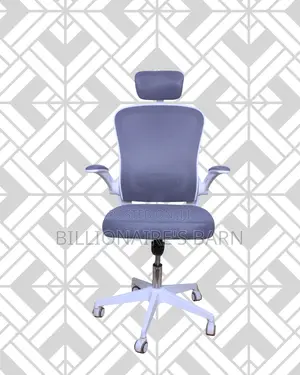 White Ergonomic Chair | Posture-Friendly Build for Daily Productivity