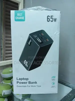 This Is a 65w Fast Charge Laptop Power Bank 60,000mah.