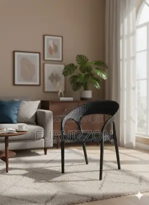Functional Modern Stackable Plastic Armchair