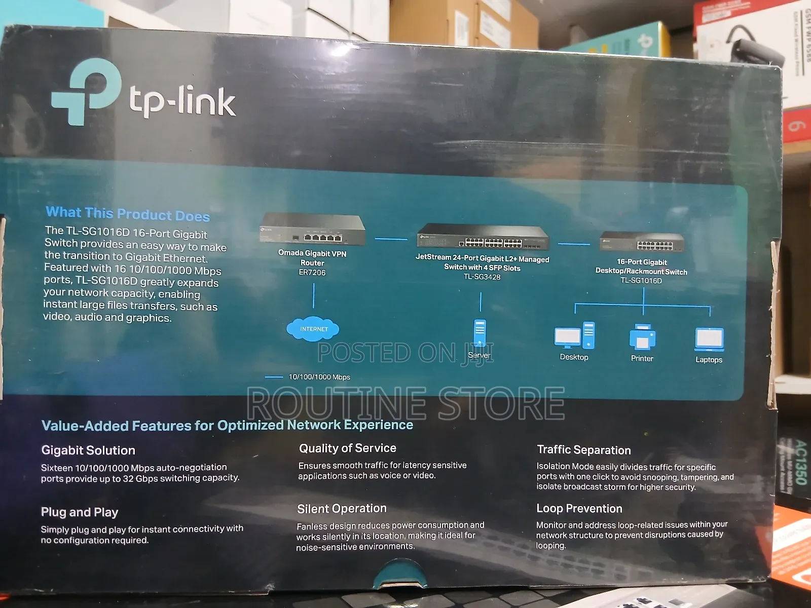 Tplink Switch 16port