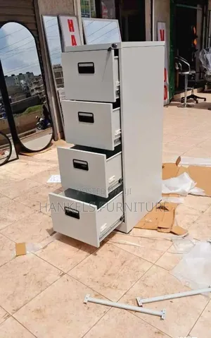 4 Drawer Office Storage Cabinet – Secure Spacious