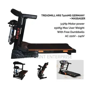 Auto Incline Treadmill With Massage Belt*