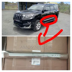 Toyota Landcruiser Prado Door Chrome Mouldings (Set)