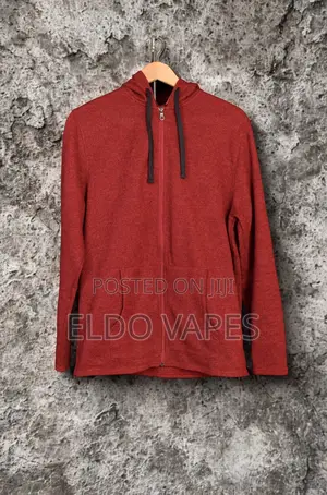 Casual Hooded Sweatshirts – Maroon