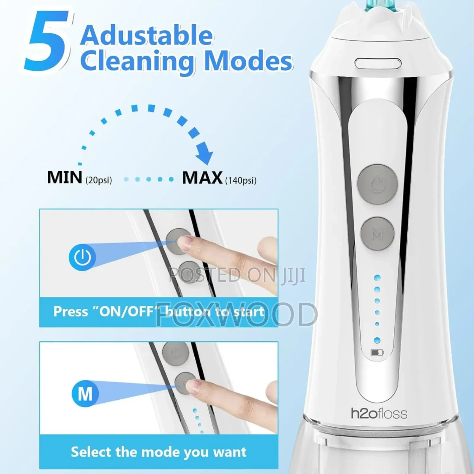 Wireless Water Flosser With Accessories