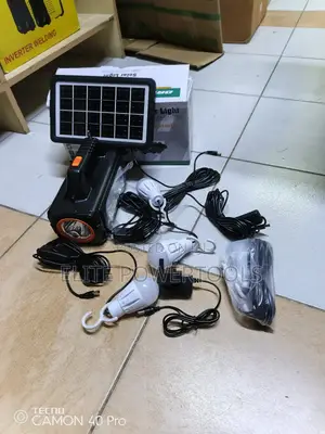 Dat Solar Light System With Bulb, Radio Touch, Solar -9013