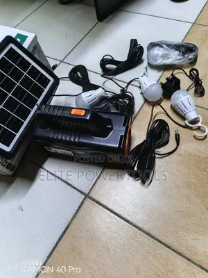 Dat Solar Light System With Bulb, Radio Touch, Solar -9013