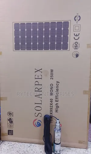 250watts Solar Panel+ Submersible Solar Pump 250w