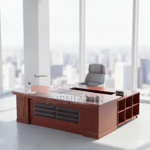 Stylish Boss L-Shaped Executive Table