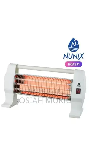 Nunix Hq1231 Quartz Portable Electric Room Heater.
