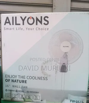 Ailyons 16 Inches Walls Fans
4 Pieces