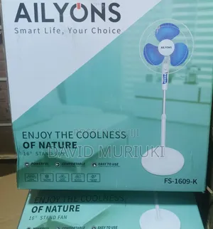 Ailyons 16 Inches Standing Fans
Box 4 Pieces