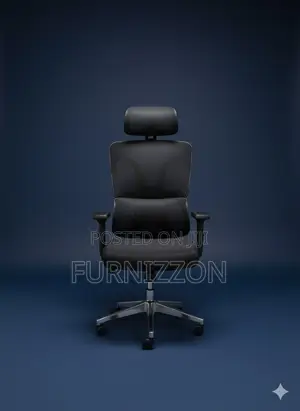 Professional Black Full Mesh Office Chair With Headrest