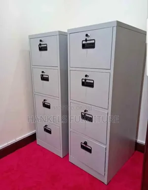 Heavy-Duty 4 Drawer Filing Cabinet for Office Use