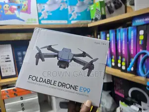 E99 Foldable Drone Dual Hd/ Camera Wi-Fi FPV