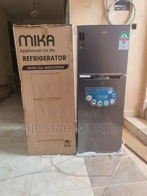 Mika 138 Litres Double Door Refrigerator