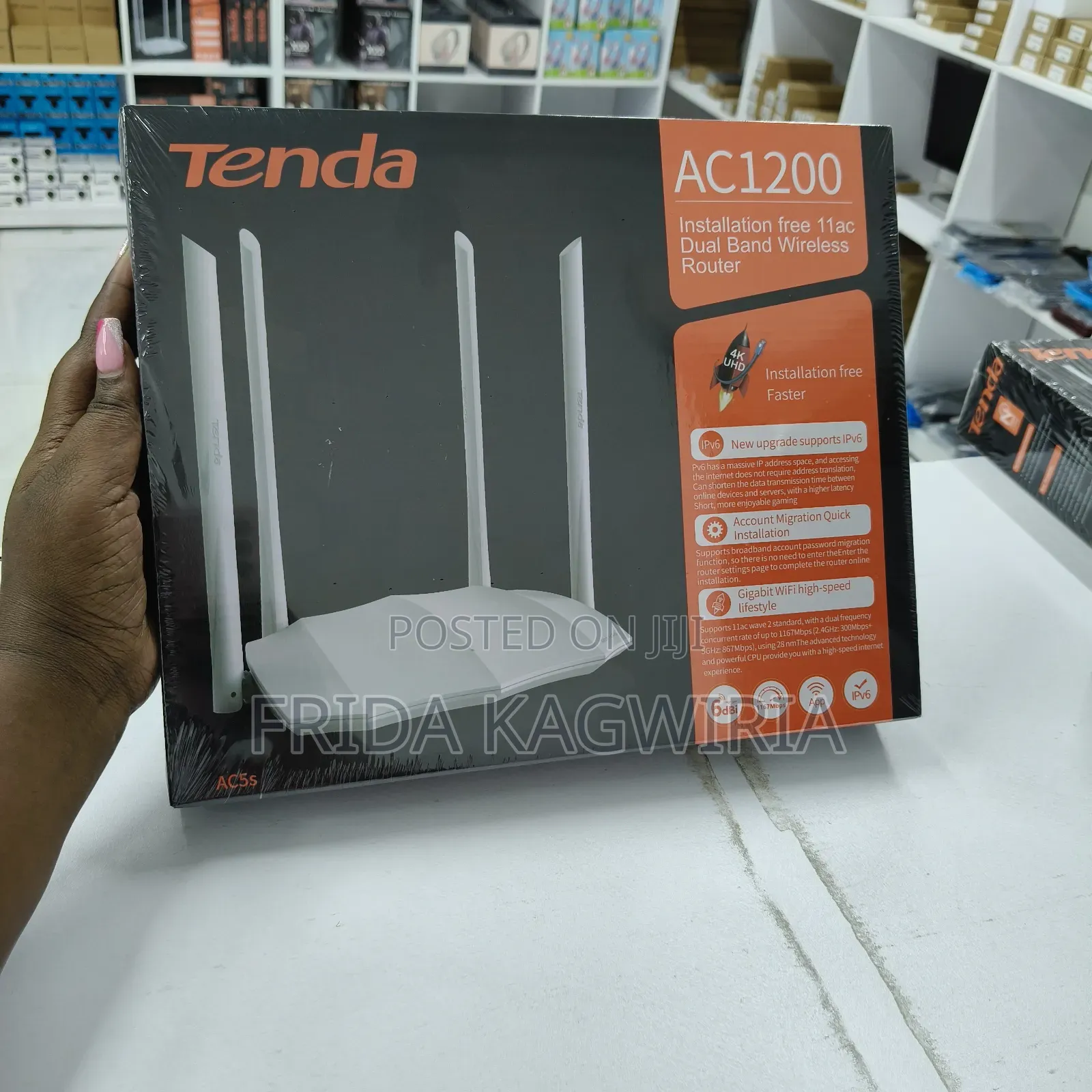 Tenda Wi-fi Router Ac1200