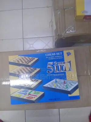 5 Inn1 Games (Chess,Checkers,Ludo,Chess Chekcers) at 1800