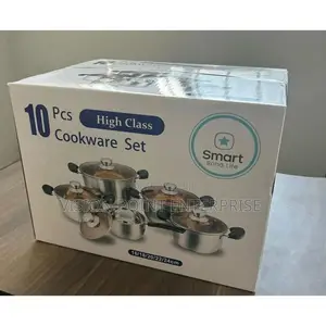 10 Pieces Stainless Steel Sufuria