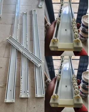 Aluminium Curtain Rails in Double Runners