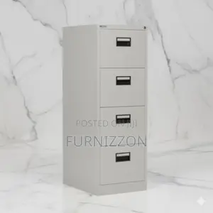 4-Drawer Office Metallic Storage Cabinet
