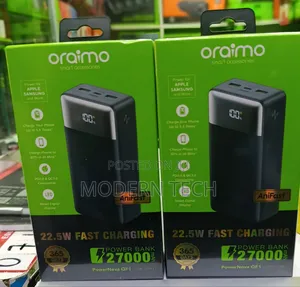 Oraimo Powernova Q21 20000mah 22.5w Fast Changing Power Bank