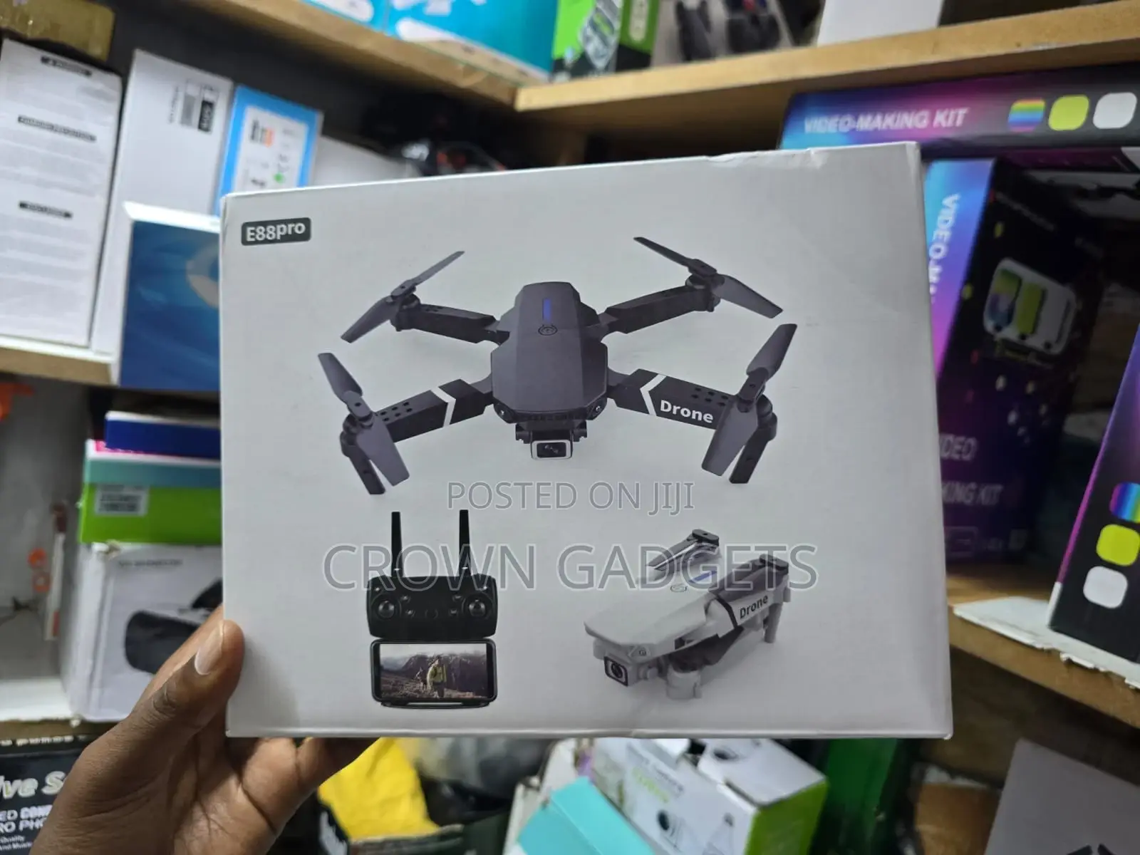 E88 Pro Rc Quadcopter Drone Camera Wifi FPV