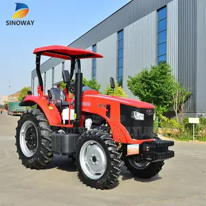Mini 50hp Agricultural Tractor With Four-wheel Drive Diesel Engine