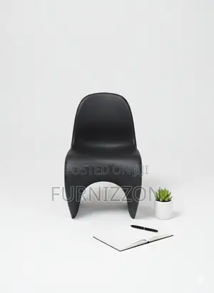 Black Modern Plastic Stool