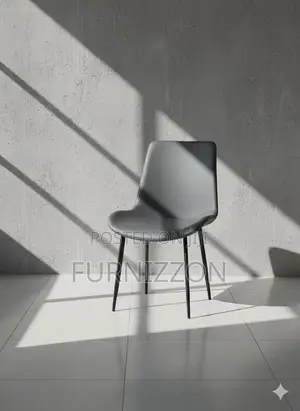 Elegant Dark Grey Dining Chair for Modern Interiors