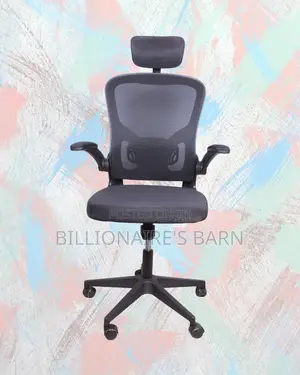 Grey Ergonomic Mesh Chair | Boardroom-Ready Style Without the Drama