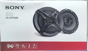 Sony Xs-Gtf1639 6.5" 3-Way Car Audio Coaxial 2 Speakers,270w ,45w RMS