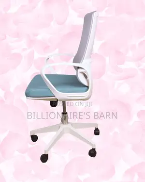 White Mid-Back Mesh Chair | Boardroom-Ready Style Without the Drama
