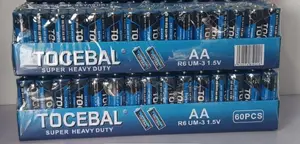 Tocebal Aa 1.5v Batteries (60 PCS Double Aa Pack)
