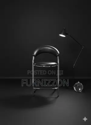 Black Velvet Upholstered Bar Stool