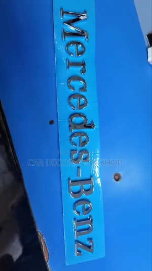 Mercedes Benz Chrome Letters for Boot Replacement