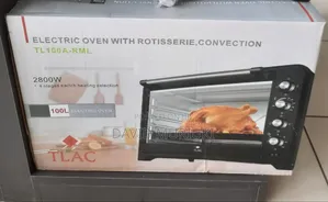 100 Litres Tlac Electric Oven With Rotisseries