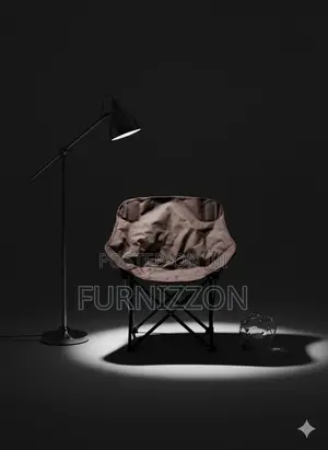 Travel-Friendly Folding Chair With Aluminium Stand