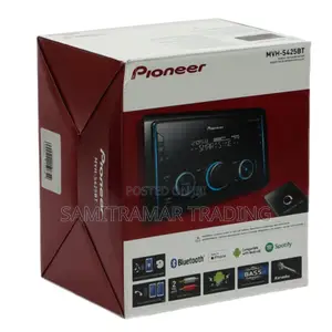 MVH-S425bt Pioneer 2-Din Digital Media Receiver, Usb/Dual Bluetooth