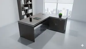 Modern Executive L-Shaped Office Desk 1.6m