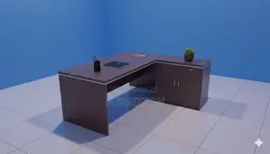 Modern 1.6m Executive L-Shaped Desk