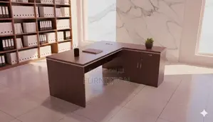 Functional Modern L-Shaped Executive Desk 1.6m