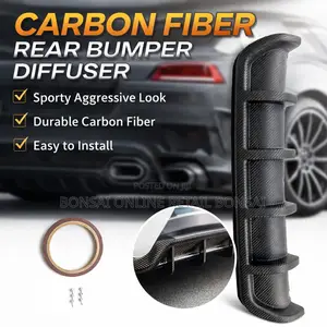 High Quality Car Diffuser Chassis Fin Shark Fin Type Rear Bumper Diffu