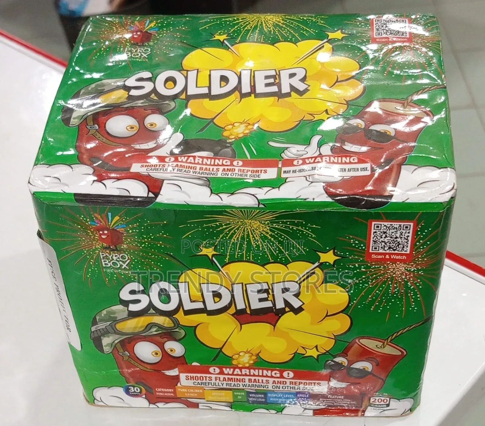 Soldier Fireworks