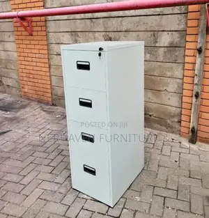 Lockable 4-Drawer Vertical Office Storage Cabinet