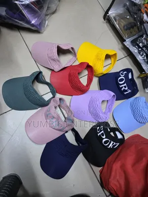 Elastic Free Size Sun/Golf Caps at 500