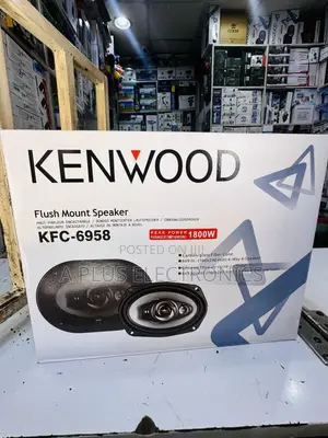 Kenwood 6×9 Car Speakers – Crystal Clear Audio