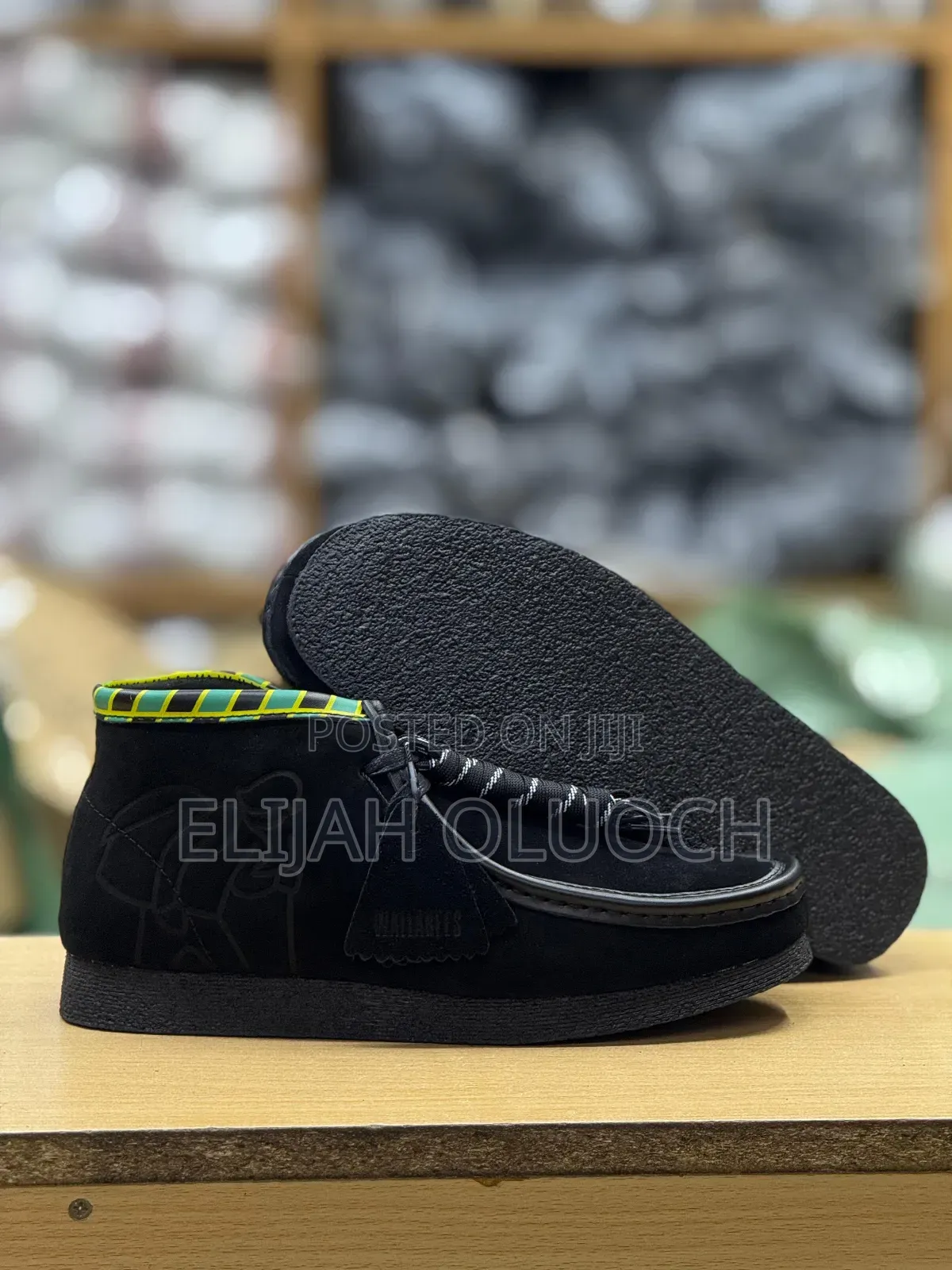 Clarks Wallabees Leather Pure High Shoes